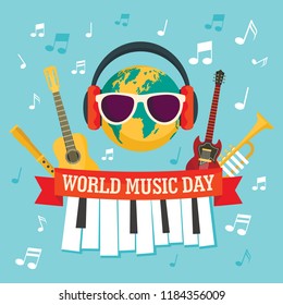 World Music Day Creative Images Stock Photos Vectors Shutterstock