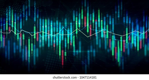 Binary Options Chart Assets Values Moving Stock Photo 775889491 ...