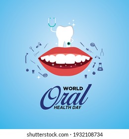 World Oral Health Day. March 20. Medical, dental and healthcare creative concept. - Powered by Shutterstock