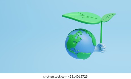 World Ozone Day 16 September concept design with green globe. International day for the preservation of the ozone layer, Global warming and save world environment and save life concept. 3D rendering - Powered by Shutterstock