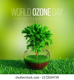 World Ozone day is observed every year on September 16 to spread awareness among people about the depletion of Ozone Layer and find possible solutions to preserve it. 3D Rendering - Powered by Shutterstock