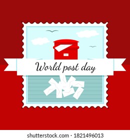 World Post Day Letter Post Box