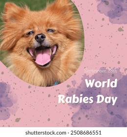 World rabies day template. Use it for social media platform. - Powered by Shutterstock