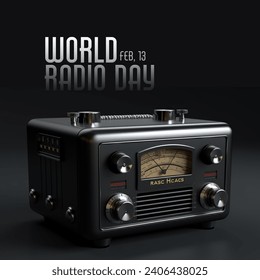 World Radio Day, Celebration to join diversity - Powered by Shutterstock