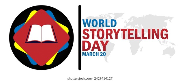 World Storytelling Day. Suitable for greeting card, poster and banner. - Powered by Shutterstock