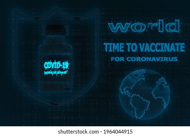 World, the timing of coronavirus prevention with vaccines In the most severe case of the COVID-19 epidemic  - Powered by Shutterstock