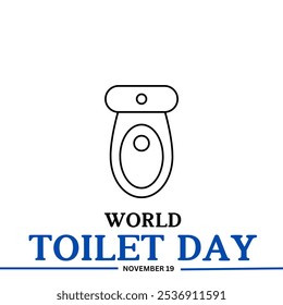 World Toilet Day. November 21 - Powered by Shutterstock