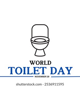 World Toilet Day. November 21 - Powered by Shutterstock