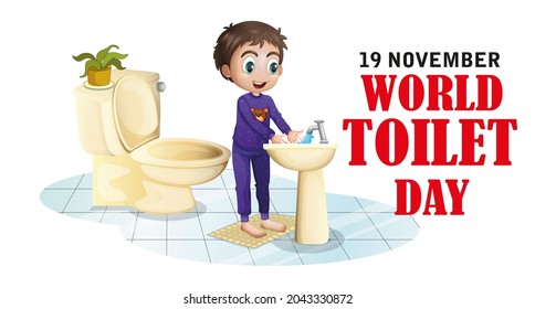 World toilet day poster design - Powered by Shutterstock