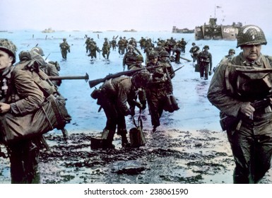 World War II, The Battle Of Normandy, 1944,