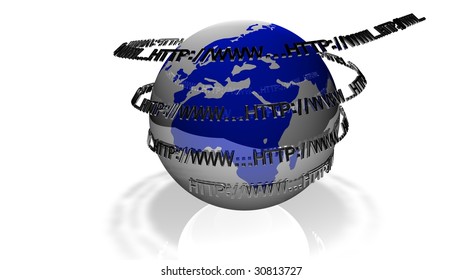 World wide web around the world