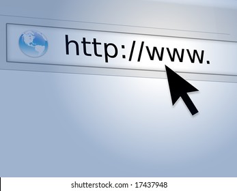 World wide web browser background