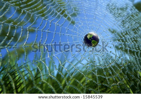 Similar – Image, Stock Photo Looking up in the beer garden