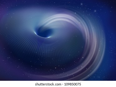 Wormhole. Black hole