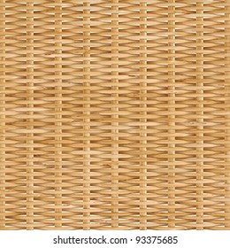 Woven Rattan With Natural Patterns