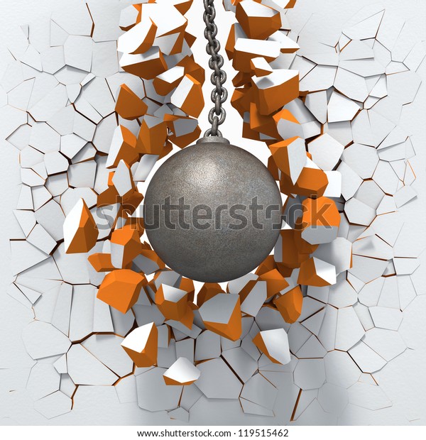 Wrecking Ball Stock Illustration 119515462 | Shutterstock