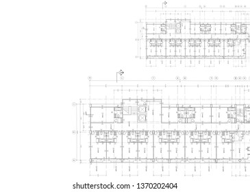 Write Blueprint Architecture Stock Illustration 1370202404 | Shutterstock