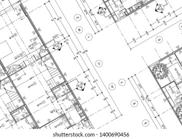 Write Blueprint Architecture Build Stock Illustration 1400690456 ...