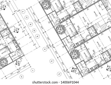 Write Blueprint Architecture Build Stock Illustration 1400691044 