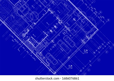 Write Blueprint Architecture Building Stock Illustration 1686077587 ...