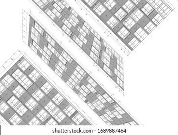Write a blueprint architecture for building.