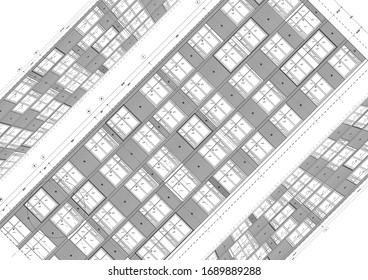 Write a blueprint architecture for building.