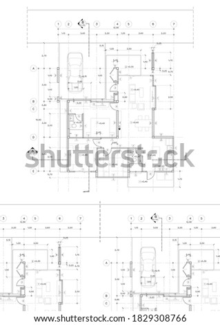 Write a blueprint architecture for building.