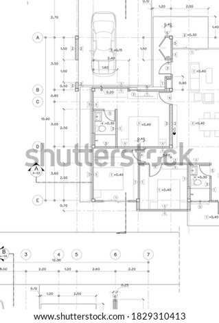 Write a blueprint architecture for building.