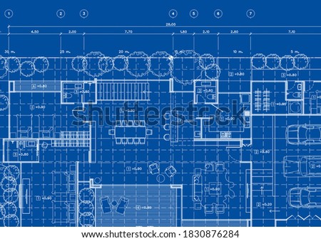 Write a blueprint architecture for building.
