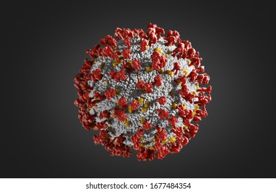 Wuhan coronavirus 2019-nCoV concept.Dangerous chinese nCoV coronavirus, SARS pandemische Risikowarnung. Chinesisches Virus. dunkler Hintergrund