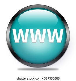 www button isolated
