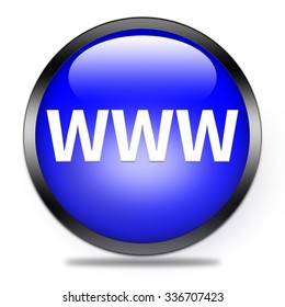 www button isolated

