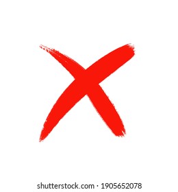 X Mark Sign Deny Stop