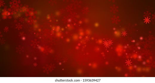 Xmas background. Red pattern snowflake backdrop wallpaper.