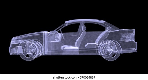 Xray Of Car