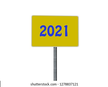 Year numbers of the two-thousanders 3D rendering