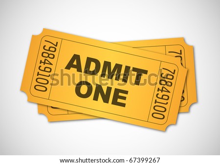 Yellow admit one