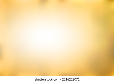 Yellow background with light in the middle abstract