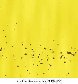 Yellow Banana Skin Texture Digital Illustration