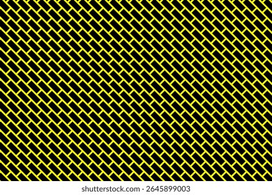 Yellow and Black diagonal brick wall texture pattern background visual big dimensions decorative hi-res high quality smooth shape motion light minimal for advertising art fondo web large size graphic