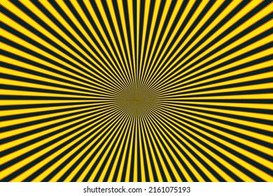 Yellow and black radio vibrations waves backdrop gradation background