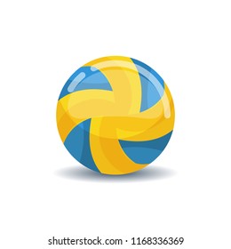 Volleyball Ball Vector Illustration Stock Vector (Royalty Free) 643229137