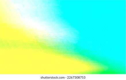 Yellow   blue gradient color background and blank space for Your text image  usable for banner  poster  Advertisement  events  party  celebration    various graphic design works
