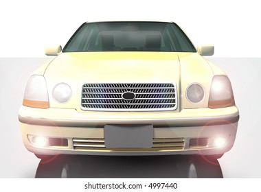 yellow car