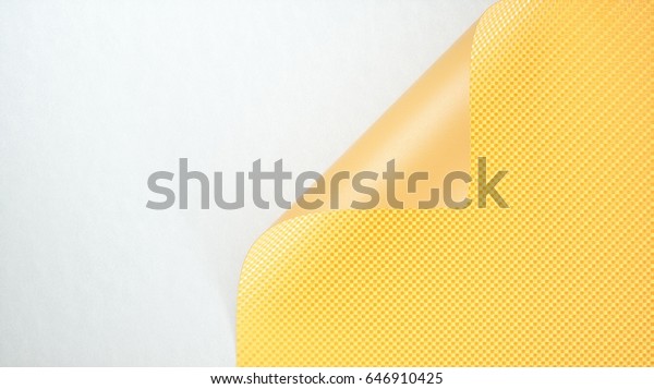 Yellow\
Car wrapping film roll background. 3d\
rendering