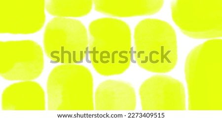 Yellow color watercolor blank. Acid yellow color backdrop. Abstract aquarelle colorful backdrop. Artistic dots and drops geometry. Dirty Art Painting. Lemon color paintbrush texture.