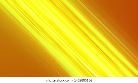 Yellow Diagonal Anime Speed Lines. Abstract Anime Background.