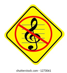 20,048 No Music Sign Images, Stock Photos & Vectors | Shutterstock