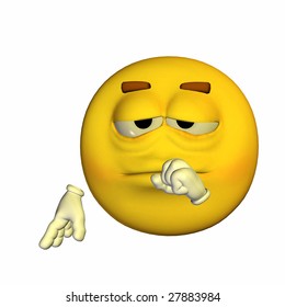 Yellow Emoticon Guy Tired Expression Stock Illustration 27883984 ...