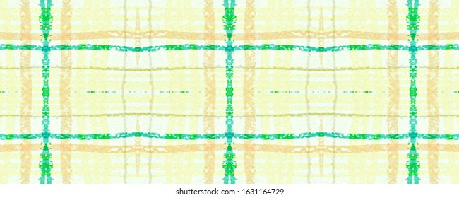 Yellow Fall Plaid Pattern. Seamless Check Texture. Buffalo Tweed. Abstract Scotland Blanket. Plaid Pattern. Retro Stripes Tablecloth. Green Picnic Wool. Traditional Green Fall Plaid Pattern.